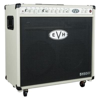 EVH 5150III 50W 6L6 2x12 Guitar Amp Combo, Ivory w/ Celestion EVH G12H Speakers image 2