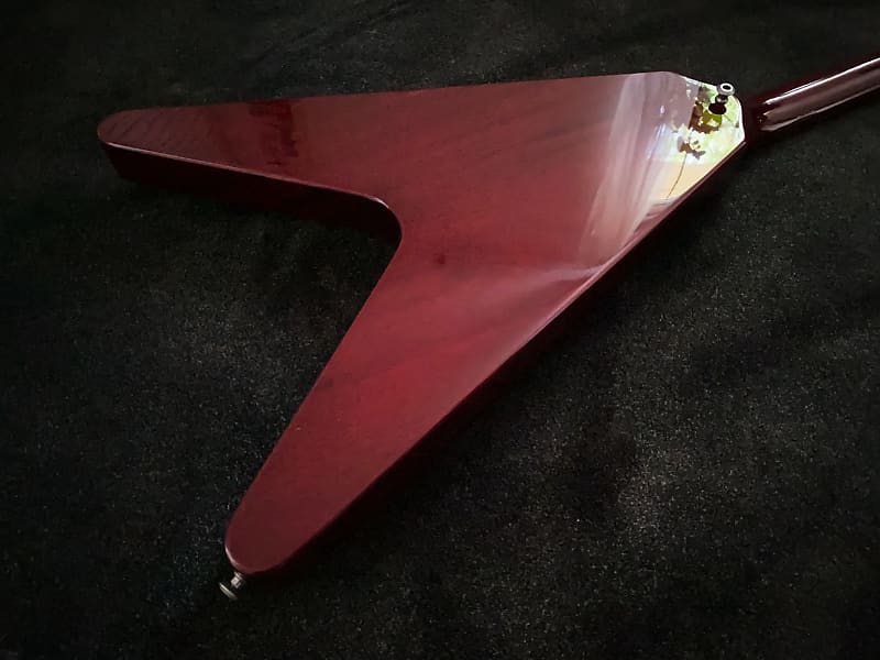 ギター ESP Navigator Custom Order Flying V 1980s ESP Navigator Custom Flying V N-FV Sparkle Purple