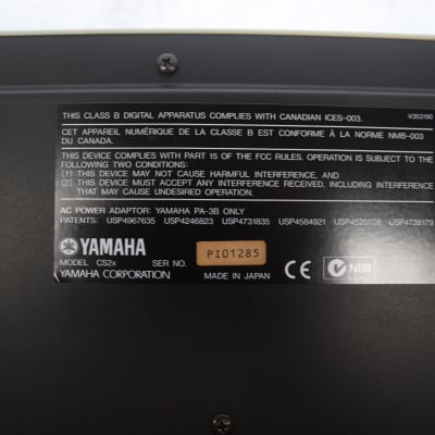 Yamaha CS2X 1999 IC fault image 5