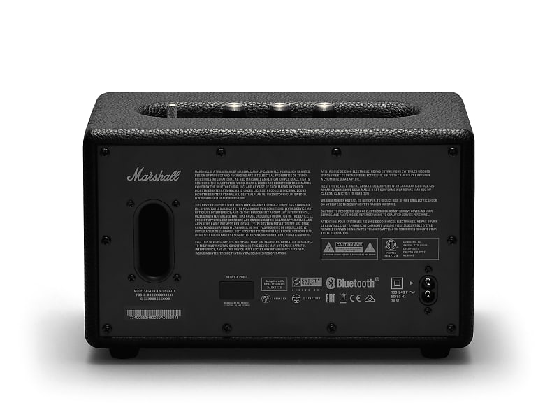 Marshall ACTON II Bluetooth Speaker - Black | Reverb