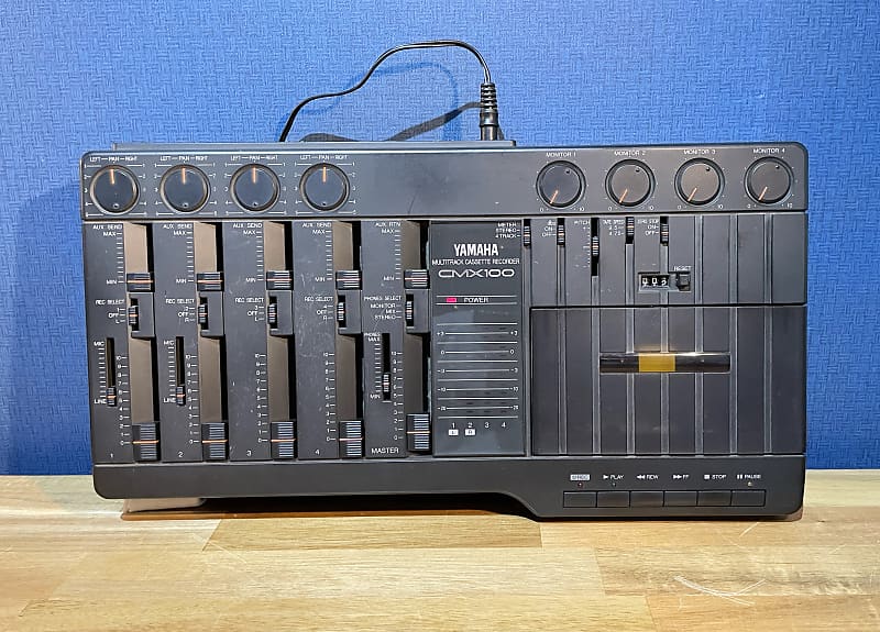 [Excellent] Yamaha CMX100 4Track Cassette Tape Recorder 80s Reverb