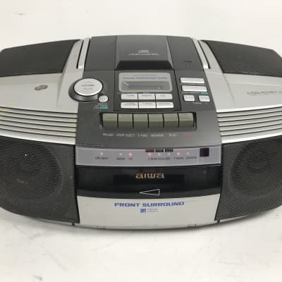 Vintage Classic Aiwa Compact Disc Stereo Radio Cassette Recorder CSD-ED87 image 1