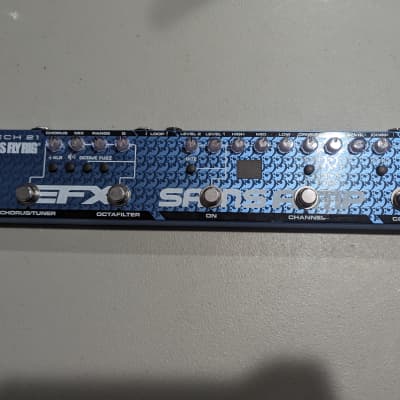 Tech 21 Bass Fly Rig Multi-Effect 2010s - Blue image 1