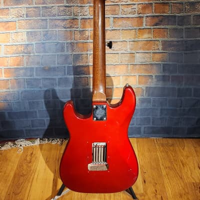 Samick Strat-Style Electric Guitar Red NEW Frets Set Up image 2