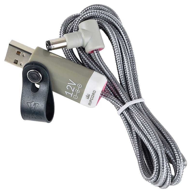 Ripcord USB to 12V Yamaha MU5, MU90, MU90R, MU90B Tone generator-compatible power cable by myVolts image 1