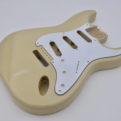 4lbs 4oz BloomDoom Nitro Lacquer Aged Relic Desert Sand S-Style Custom Guitar Body image 3
