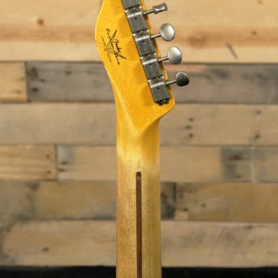 Fender Custom Shop F22 LTD 50s Thinline Relic Aged Blue Floral w/ Case image 7