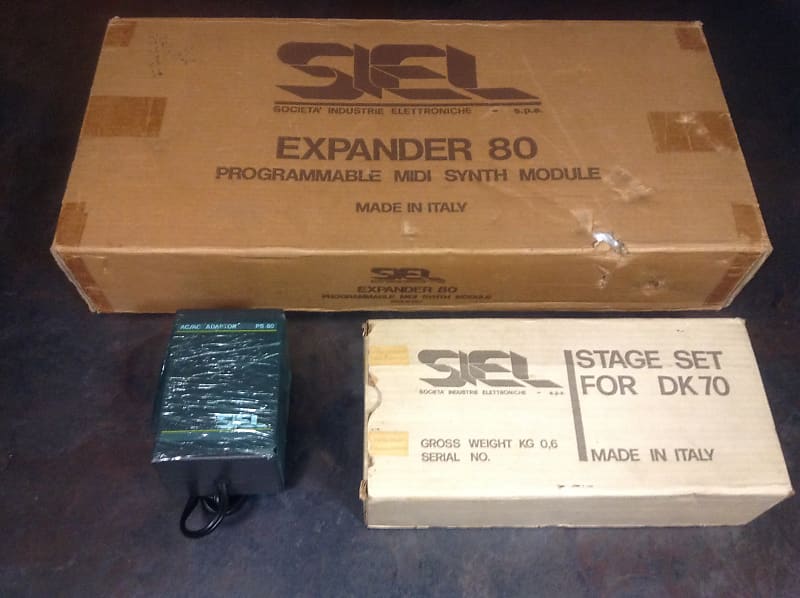 SIEL EX-80 Expander Analog Synthesizer NIB RARE! image 1