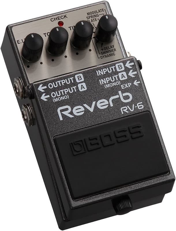 Boss RV-6 Reverb Guitar Pedal for sale online | eBay