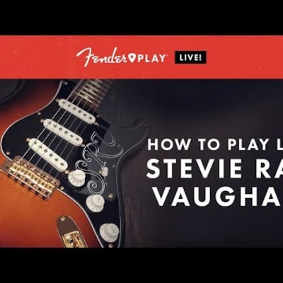 Fender Stevie Ray Vaughan Stratocaster, Pau Ferro Fingerboard, 3-Color Sunburst image 5