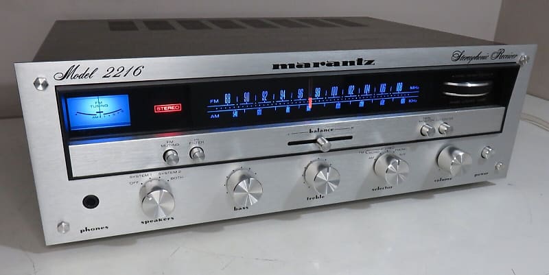 MARANTZ 2216 RECEIVER WORKS PERFECT SERVICED FULLY RECAPPED MINT CONDITION image 1