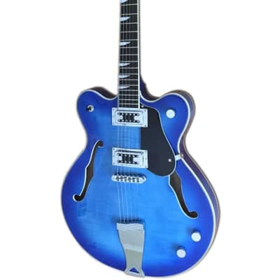 Eastwood Guitars Classic 6 Richard Lloyd Signature Model - Blueburst - Semi Hollow Body Electric Guitar - NEW! for sale