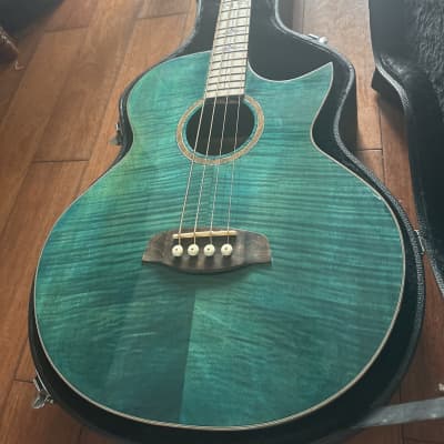 Ortega 25th anniversary limited edition Acoustic Bass with hard case for sale