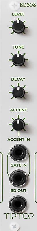 Tiptop Audio BD808 Bass Drum Generator Synth Module image 1