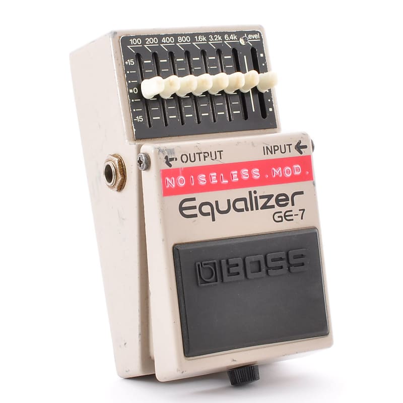 Boss GE-7 Modified Noiseless Equalizer Made In Taiwan 1994