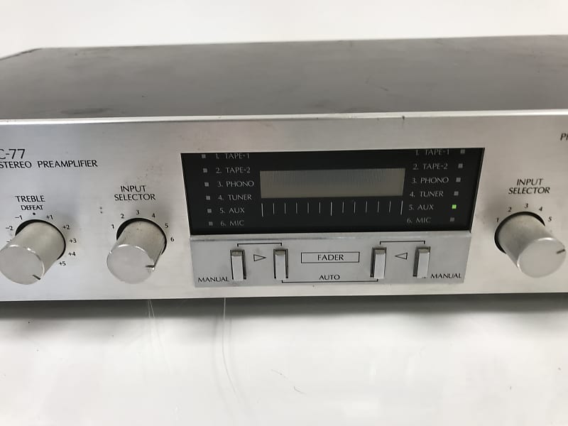 アンプ Sansui C-77 Sansui C-77 ステレオプリアンプ - メルカリ