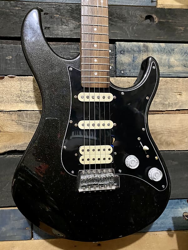 Yamaha EG 112C HSS Electric Guitar - Gloss Black Metallic image 1