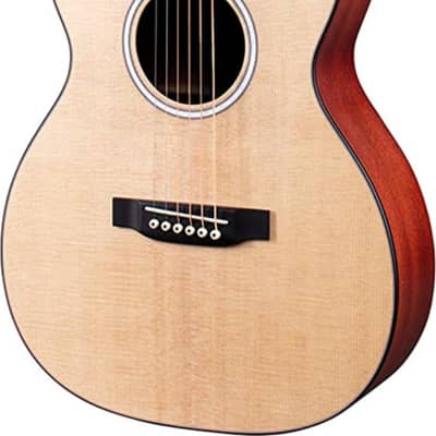 Martin 000CJr-10EL Left-Handed Acoustic-Electric Guitar, Natural w/ Gig Bag image 1