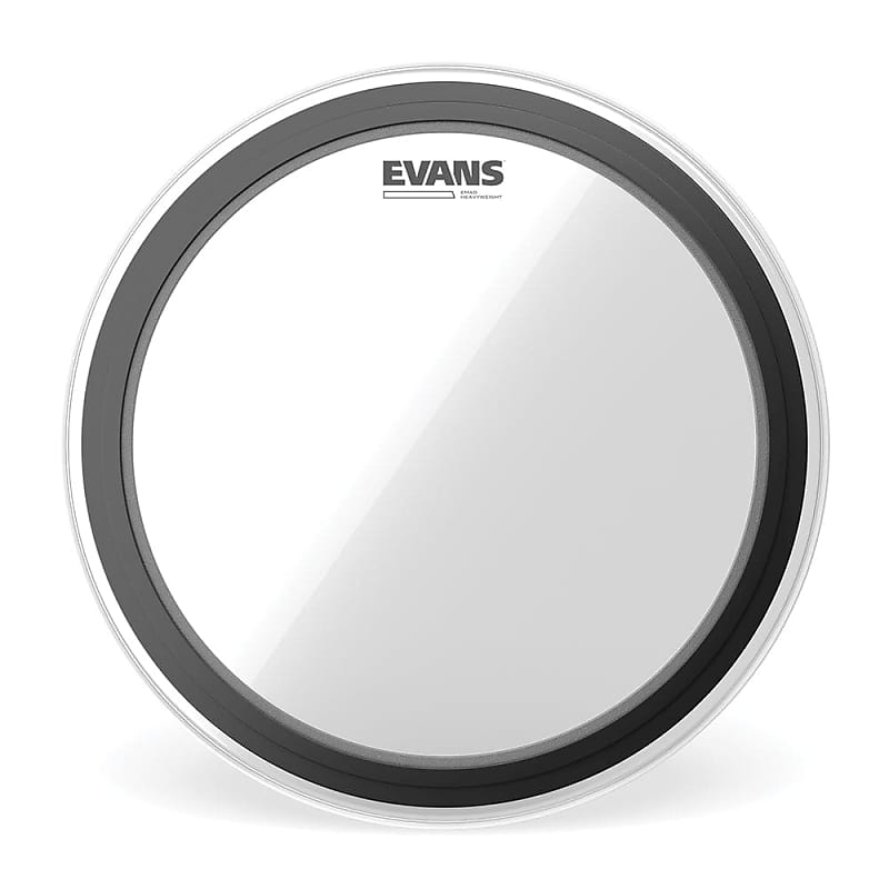 Evans EMAD Heavyweight Clear Bass Drum Head, 26" image 1