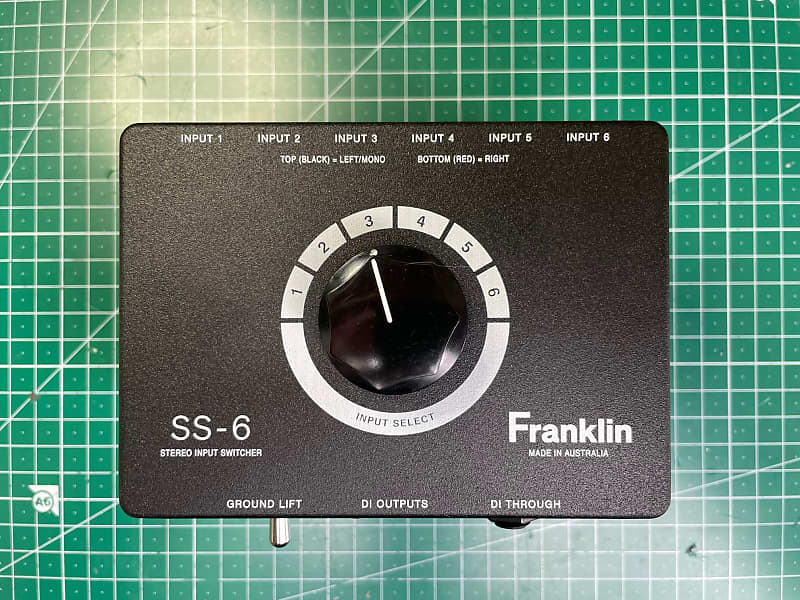 Franklin SS-6 Stereo Input Switcher DI-Box image 1