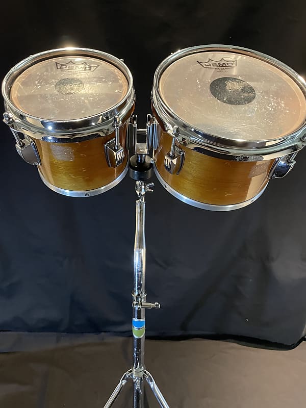 Ludwig 6" 8" Concert toms 1970's Maple image 1