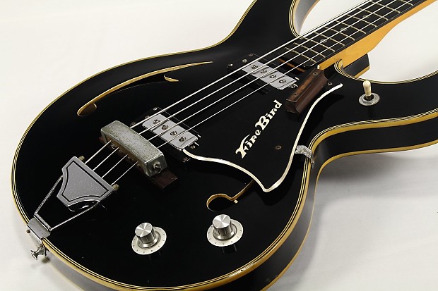 Teisco Fire Bird Bass Black