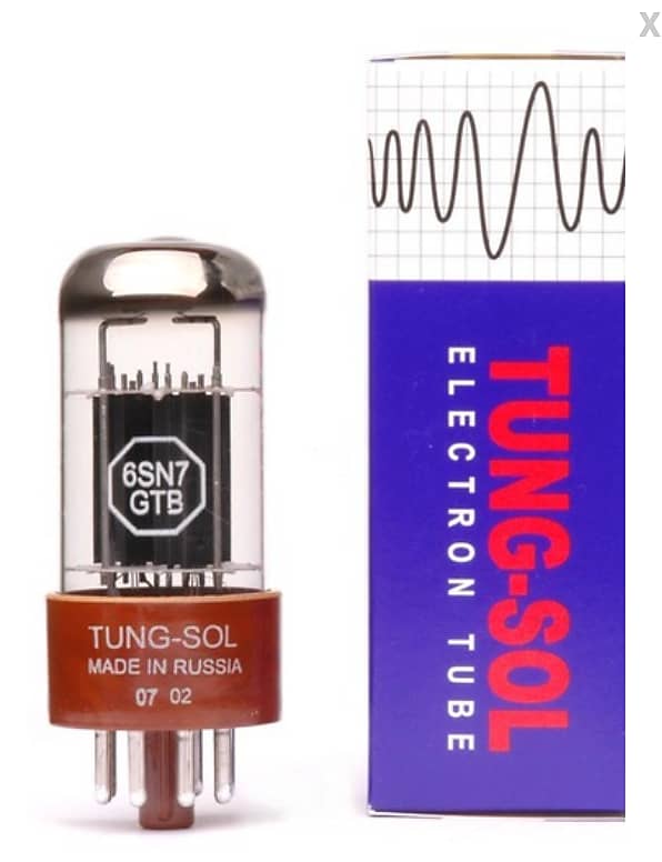 Tung-Sol 6SN7GTB Audiophile Preamp Tube. Brand New with Full