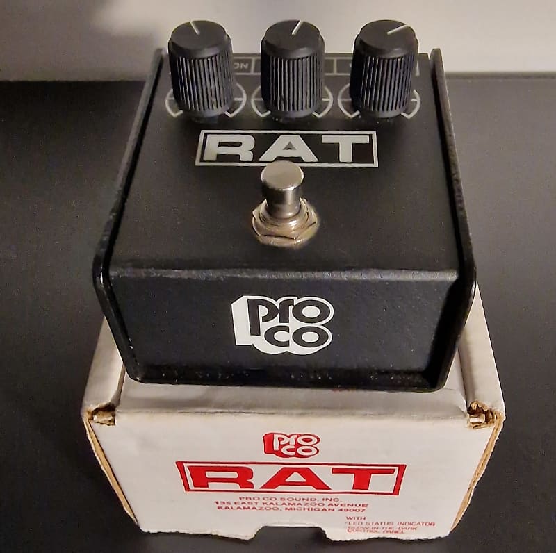 ProCo RAT 2 (Flat Box) 1990-2002 - Black | Reverb Canada