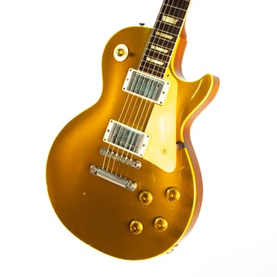 Gibson 1958 Les Paul Gold Top Electric Guitar Owned By Billie Joe Armstrong Of Green Day image 3
