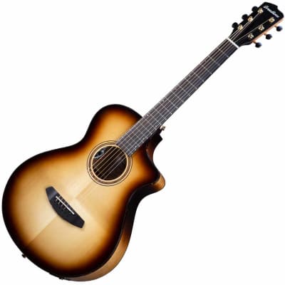 Breedlove Artista Pro Concertina Burnt Amber CE Acoustic Guitar image 3