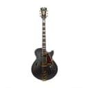2016 D'Angelico Deluxe SS Semi-Hollow Electric Guitar w/Stairstep Tailpiece, Matte Midnight, S160062757