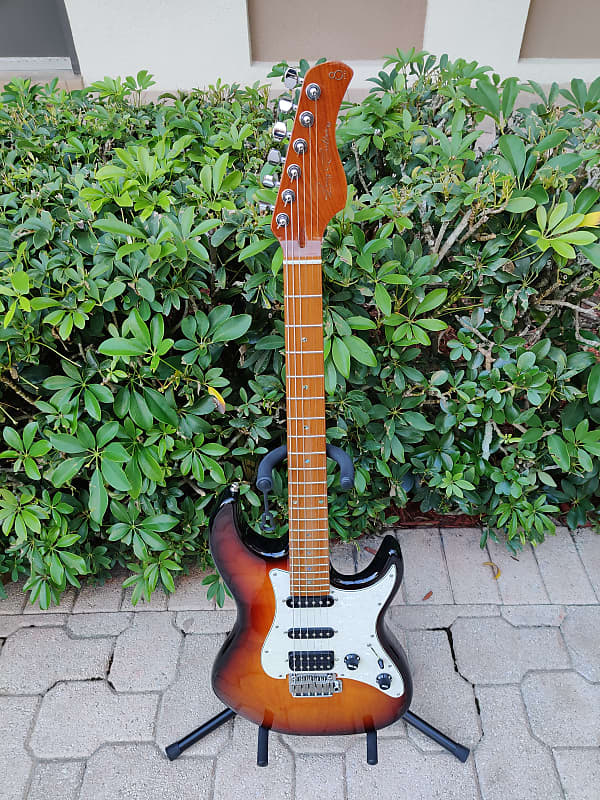 Sire Larry Carlton S7 Fm Electric Guitar Sunburst With Deluxe Reverb