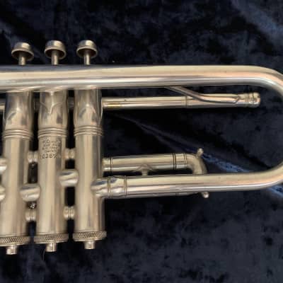 Vintage 1927 HN White King Liberty Bb/A Trumpet | Reverb