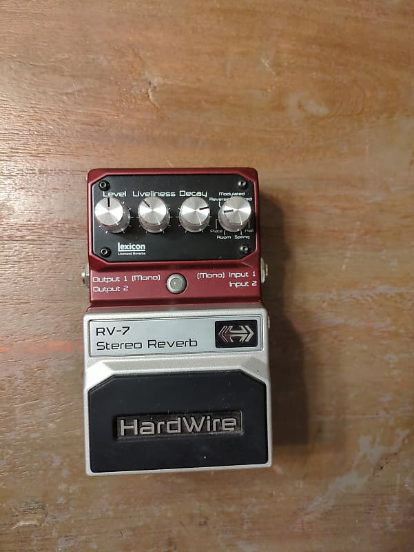 DigiTech Hardwire RV-7 Stereo Reverb