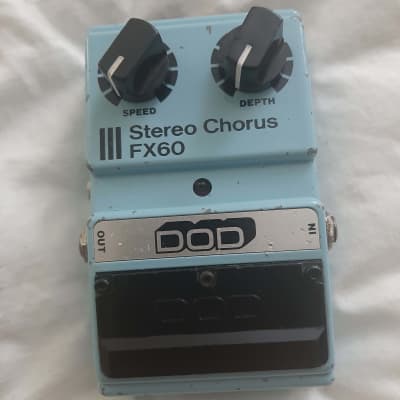 DOD Stereo Chorus FX60 1980s - early version Blue for sale