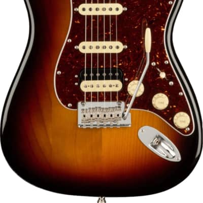 Fender American Professional II Stratocaster HSS Maple Fingerboard, 3-Color Sunburst image 7