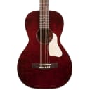 Art and Lutherie Roadhouse Parlor Tennessee Red Acoustic Electric Guitar