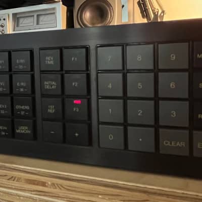 Yamaha REV 7 Digital Reverberator 1980s - Black image 3