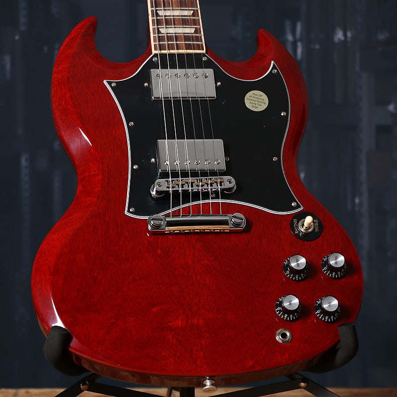 Gibson SG Standard Electric Guitar with Soft Case, Heritage Cherry image 1