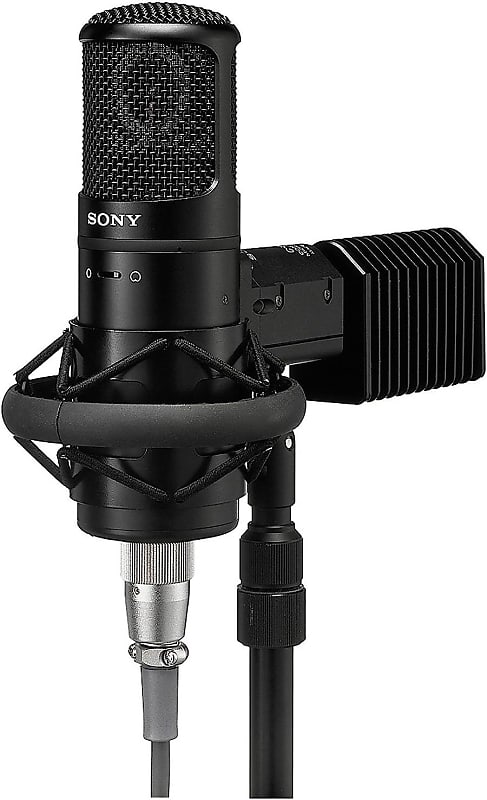 Sony C800G Large-Diaphragm Tube Condenser Microphone, NEW in stock image 1