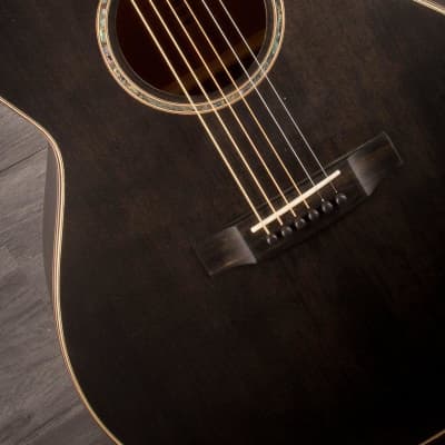 Auden Austin Cutaway Electro Acoustic Guitar - Satin Black image 5