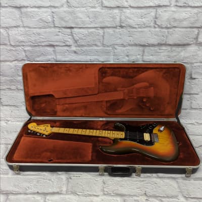 Vintage 1979 Fender Stratocaster Sunbust Electric Guitar with Original Case + Case Candy image 12