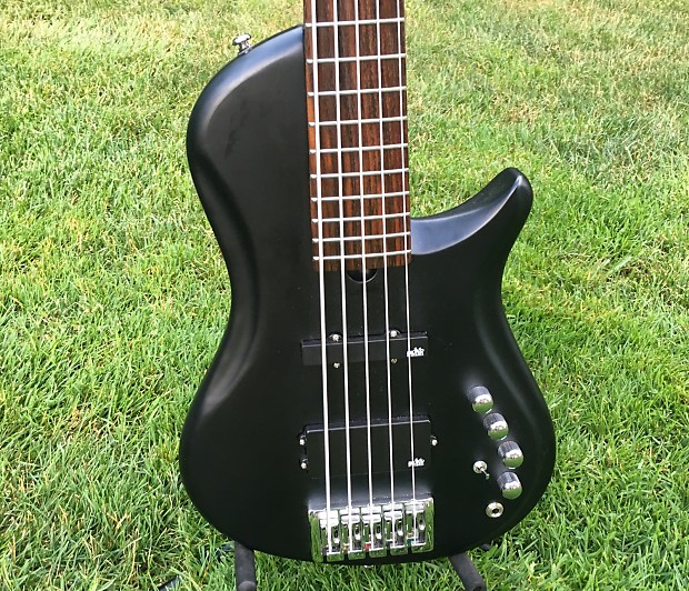 Brubaker Brute Series 5String Active Bass Guitar & Case Reverb