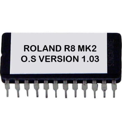 Roland R-8 MK2 OS v1.03 Final EPROM Firmware Upgrade Kit Update