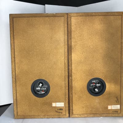 Vintage Altec Lansing ONE-Series ll 2 Way Bookshelf Speakers image 6