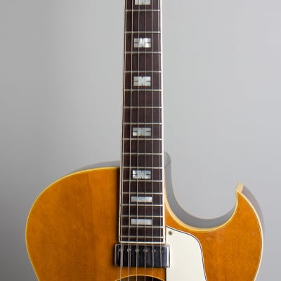 Epiphone Howard Roberts Arch Top Acoustic/Electric Guitar (1966) - natural top, dark back and sides finish image 8