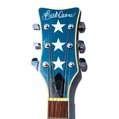 Vintage Nos Buck Owens Acoustic Guitar By Fender Americana image 5