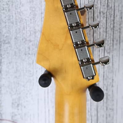 Fender JV Modified '50s Stratocaster HSS Electric Guitar Sunburst with Gig Bag image 14