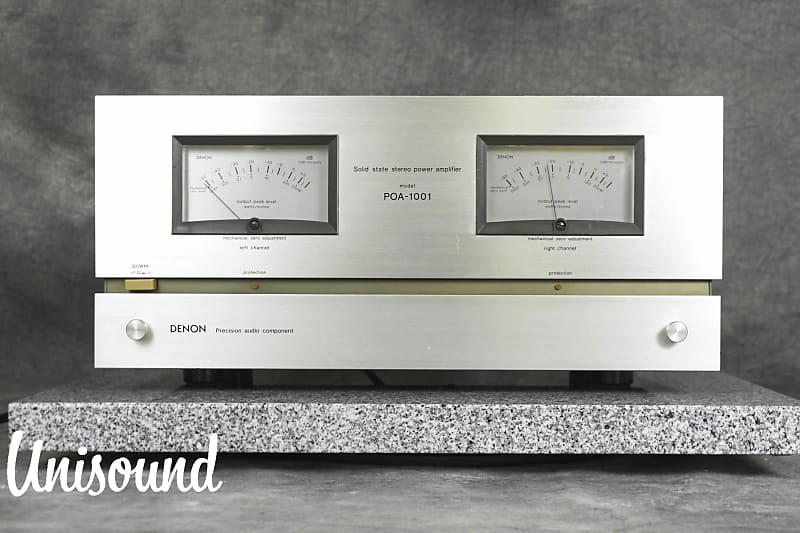 DENON POA-1001 Power Amplifier in Very Good Condition. | Reverb Norway