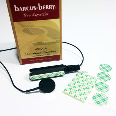 Barcus-Berry DISQOS Soundboard Acoustic Guitar Pickup w/External Mount Jack image 5